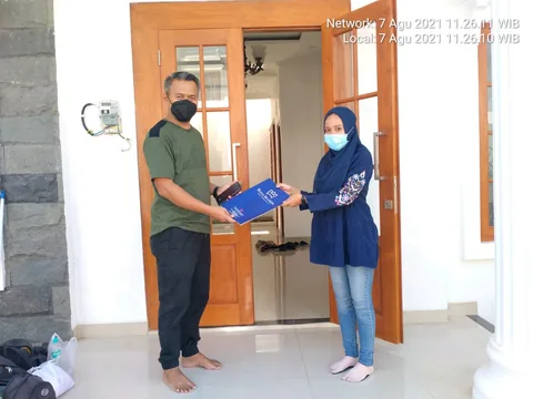 Serah terima kunci unit Adiluhung 6 di Royal Mansion — JGS Group