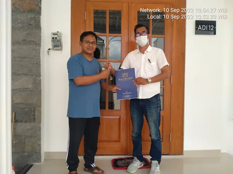 Serah terima kunci unit Adiluhung 12 di Royal Mansion — JGS Group