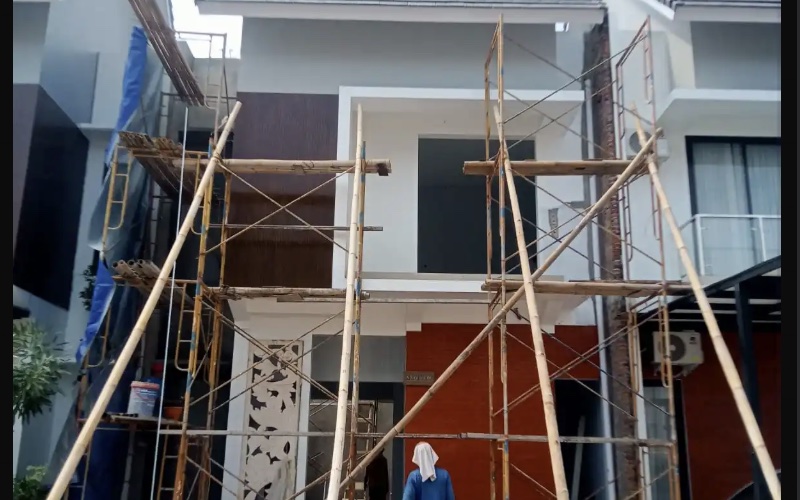 Unit rumah JGS Group yang sedang dibangun — progresnya bisa dipantau online dari luar kota