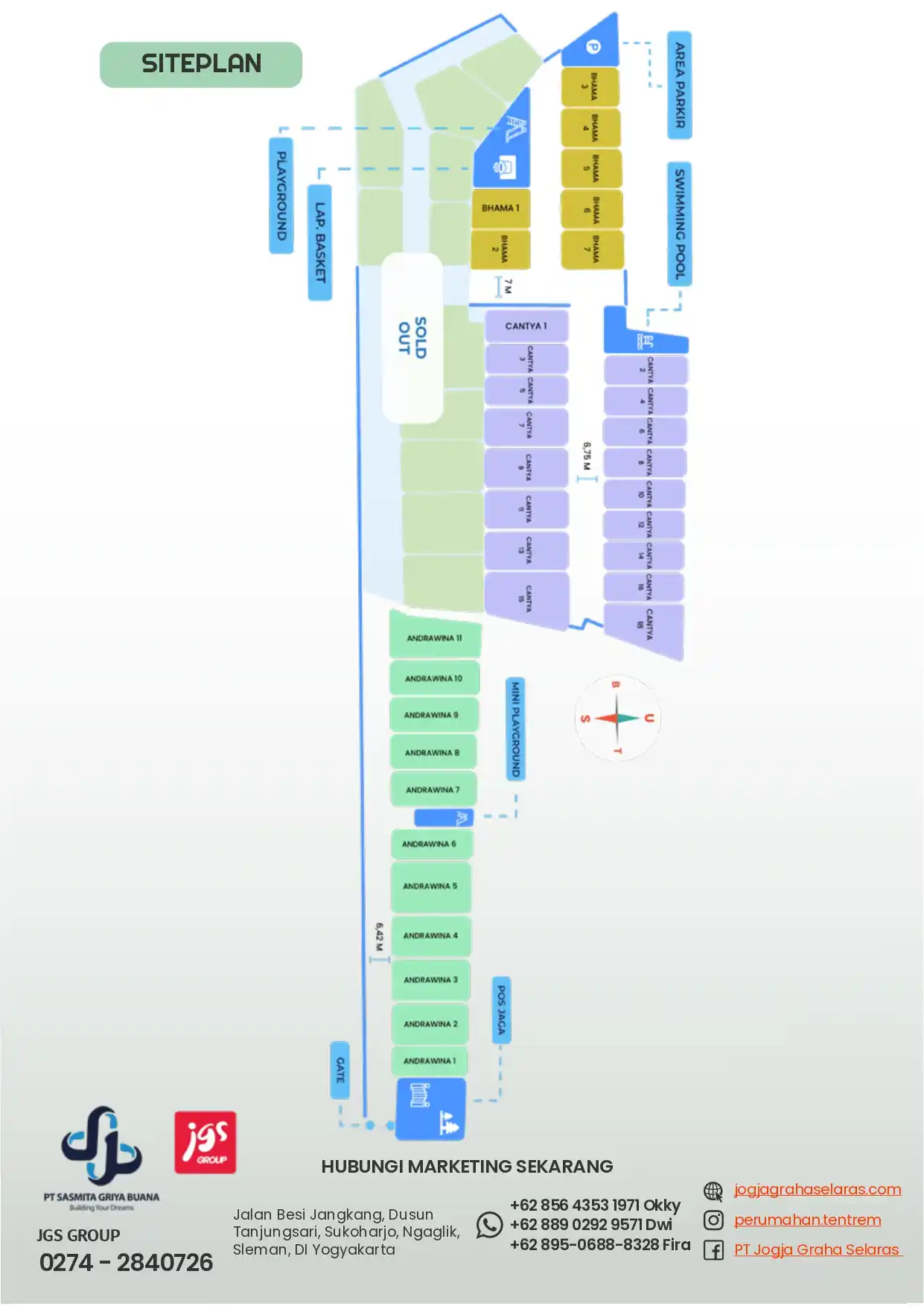 Siteplan Tentrem Bhumi
