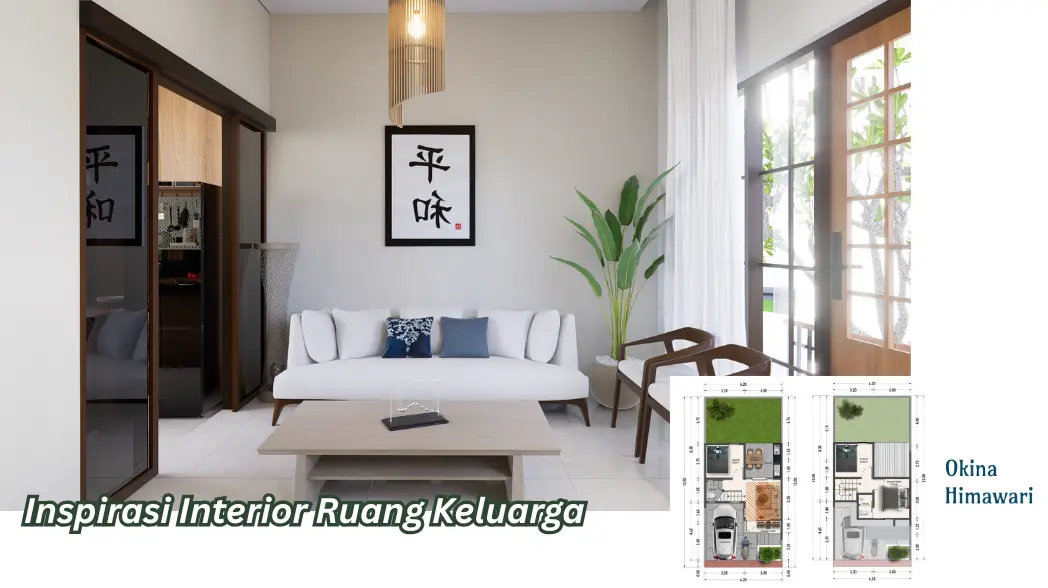 kawa living sample interior ruang keluarga